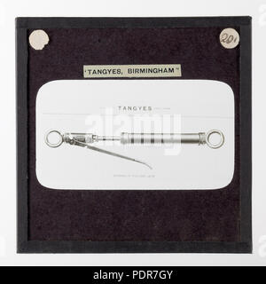 77 lantern slide - Tangyes Ltd, martinetto di tiro, circa 1910 Foto Stock