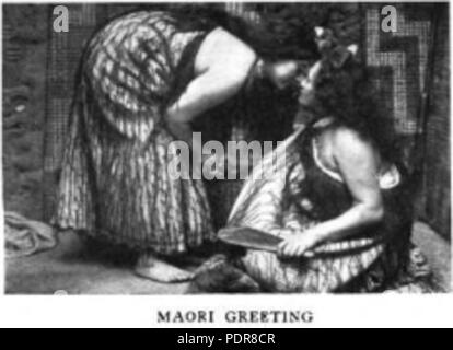 83 Saluto Maori Foto Stock