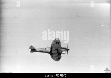 124 RAF Supermarine Spitfire Malta Foto Stock