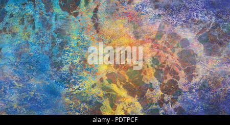 Parete Texture astratta Background Design decorativo. Foto Stock