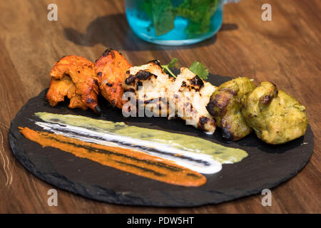 15 Agosto Indian Independence Day Special Kebabs Foto Stock