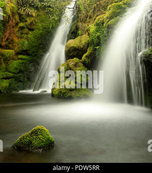 Venford Falls, Dartmoor Devon Foto Stock