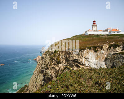 Cabo da Roca, Portogallo Foto Stock