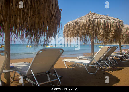 Xi beach, isola di Kefalonia (Cefalonia), Grecia Foto Stock