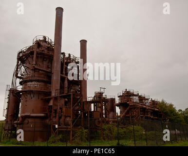 Officine di produzione del gas Park a Seattle, WA Foto Stock