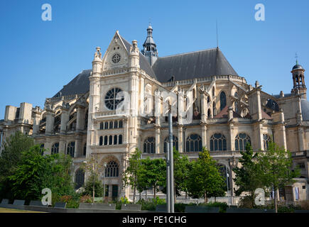 Chiesa di Saint-Eustache nel centro di Parigi Francia Foto Stock