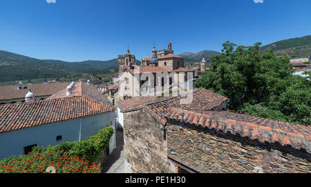 Gudalupe abbey a Caceres, edificio storico in Estremadura, Spagna Foto Stock