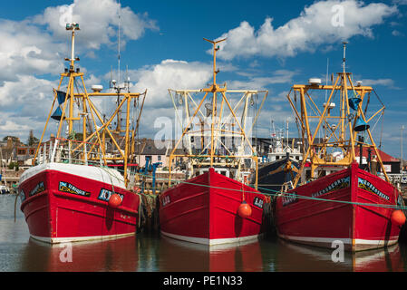 Arbroath Harbour, Arbroath, Angus, Scozia. Foto Stock