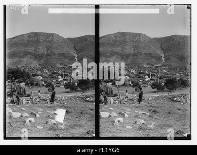 Antiochia (Antakiyeh) e dintorni. Antiochia e Mt. Silpius da ovest Foto Stock