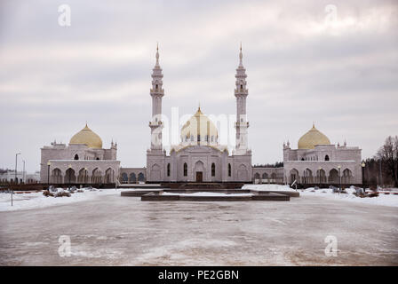 La nuova cattedrale moschea (Moschea Bianca) in Bolgar, Russia Foto Stock