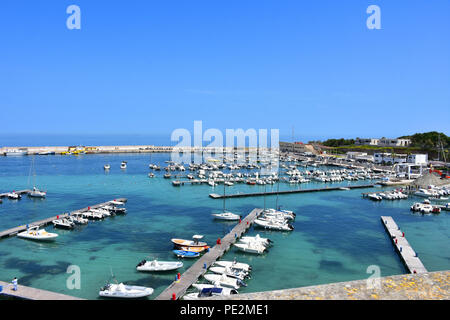 L'Italia, Otranto, Porto, visualizzare e dettagli. Foto Stock