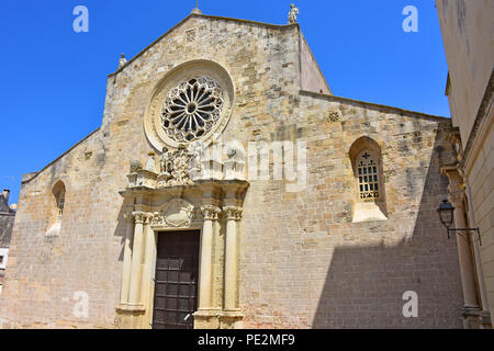 L'Italia, Otranto, Santa Maria Annunziata cattedrale, visualizzare e dettagli. Foto Stock