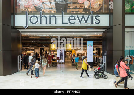 John Lewis department store, Ariel Way, Città Bianca, London, W12, Regno Unito Foto Stock