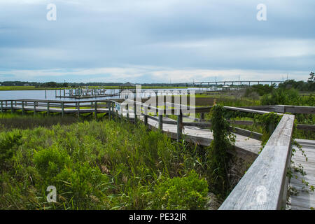 Southport Carolina del Nord Foto Stock