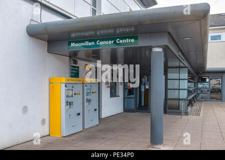 Macmillan Cancer Center a Leighton Hospital di Crewe Cheshire Regno Unito Foto Stock