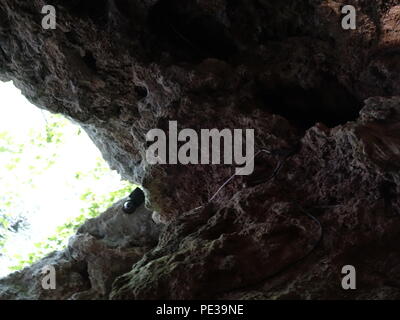 Foto da Mother Shipton's Cave in Ripon Foto Stock