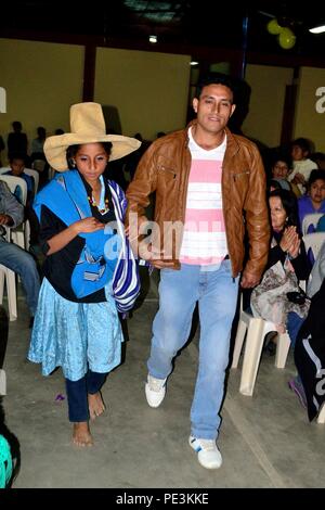 Regno - Feste Virgen del Carmen di El Carmen DE LA FRONTERA - Ecuador - di frontiera. Dipartimento di Piura .PERÙ Foto Stock