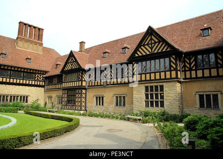 Castello Cecilienhof. Potsdam. Foto Stock