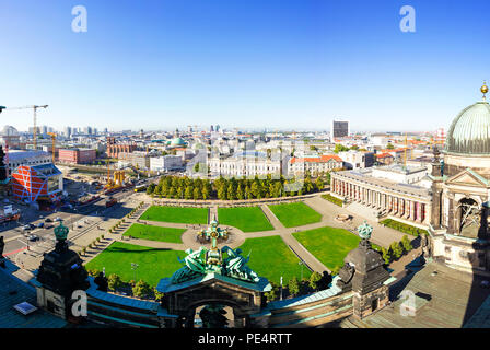 Dresda in Germania. Città Capitale della Sassonia. Foto Stock