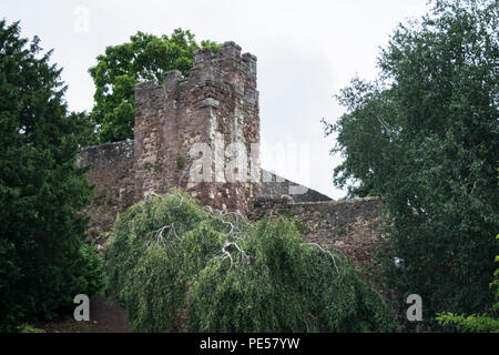 Rougemont Castle o exeter castle in Exeter Foto Stock