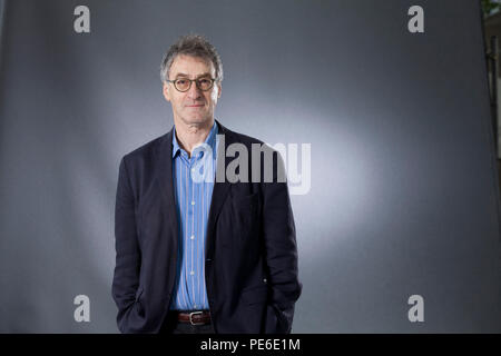 Edinburgh, Regno Unito. 13 Agosto, 2018. Ian nero, il giornalista britannico e autore concentrandosi su questioni di politica internazionale. Egli è il Medio Oriente redattore presso il quotidiano The Guardian. Nella foto al Edinburgh International Book Festival. Edimburgo, Scozia. Foto di Gary Doak / Alamy Live News Foto Stock