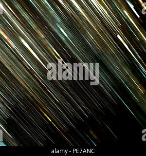 Striscia scura linee con la profondità di campo Foto Stock