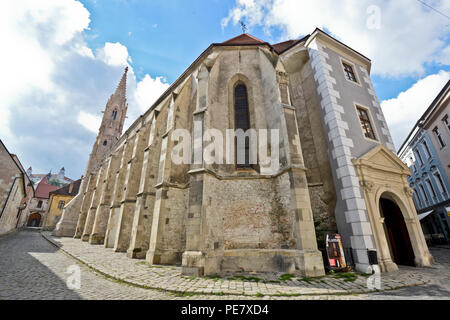 Cattedrale di esaltazione della Santa Croce, Bratislava, Slovacchia Foto Stock