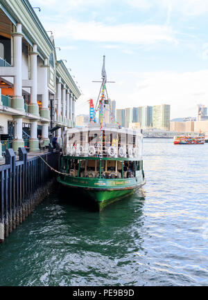 Hong Kong - Agosto 01, 2018: Il Traghetto Star di Hong Kong Foto Stock
