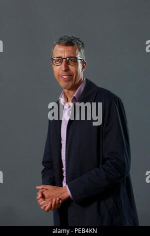 Edimburgo, Scozia. Regno Unito. Il 12 agosto 2018. Edinburgh International Book Festival. Immagine: Kamal Ahmed. Pak@ Mera/Alamy Live News. Foto Stock