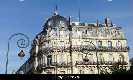 Piazza della commedia di Montpellier, Languedoc-Roussillon, Francia Foto Stock