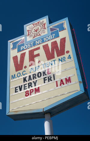 VFW Post, Great Falls, MT, STATI UNITI D'AMERICA Foto Stock