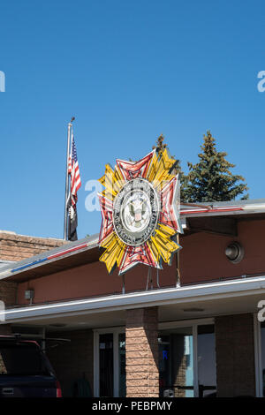 VFW Post, Great Falls, MT, STATI UNITI D'AMERICA Foto Stock