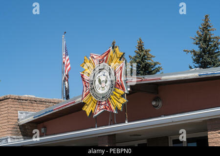 VFW Post, Great Falls, MT, STATI UNITI D'AMERICA Foto Stock