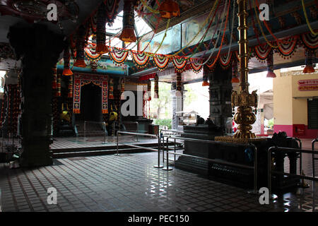 Il Tempio Sri Senpaga Vinayagar in Singapore. Foto Stock