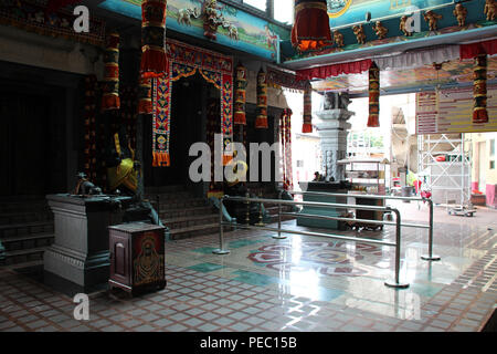 Il Tempio Sri Senpaga Vinayagar in Singapore. Foto Stock