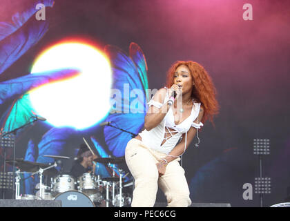 Lovebox festival Music Festival 2018 in Gunnersbury Park, Londra dotata: sza dove: Londra, Regno Unito quando: 14 lug 2018 Credit: WENN.com Foto Stock