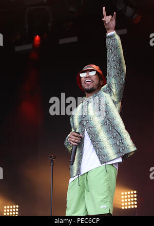 Lovebox festival Music Festival 2018 in Gunnersbury Park, Londra dotata: anderson pak dove: Londra, Regno Unito quando: 14 lug 2018 Credit: WENN.com Foto Stock