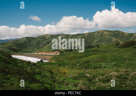 Vista dal Golden Gate National Recreation Area Foto Stock