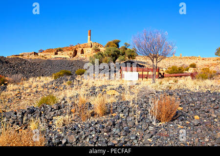 Immagine presa nella storica città di Silverton nel Nuovo Galles del Sud Australia vicino non lontano da Broken Hill Foto Stock