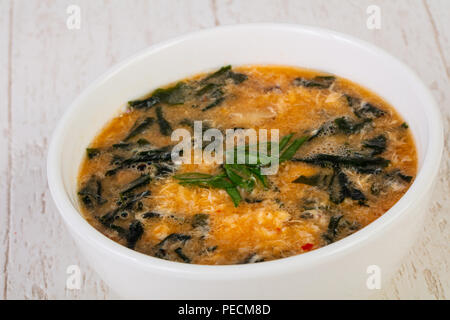 Kimchi coreano zuppa di cavolo Foto Stock