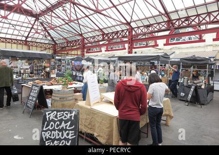 Casa mercato, Altrincham Town Center, Trafford, Greater Manchester, Inghilterra Foto Stock