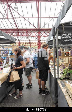 Casa mercato, Altrincham Town Center, Trafford, Greater Manchester, Inghilterra Foto Stock