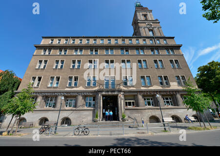 Il Rathaus, Breslauer Platz, Friedenau, Tempelhof-Schoeneberg, Berlino, Deutschland Foto Stock