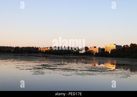 Capitol Lake in Olympia, Washington Foto Stock