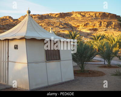 Bedouin Desert Camp, Wadi Rum, Giordania Foto Stock