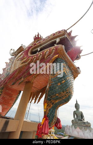 Nella motivazione del drago tempio sono altri luoghi sacri tra cui un tempio di tartaruga. Foto Stock