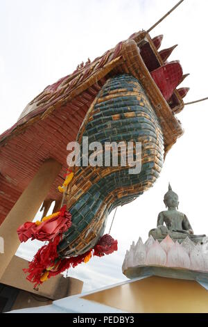 Nella motivazione del drago tempio sono altri luoghi sacri tra cui un tempio di tartaruga. Foto Stock