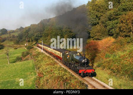 7822 Greenend sul NYMR 30.9.11 Foto Stock