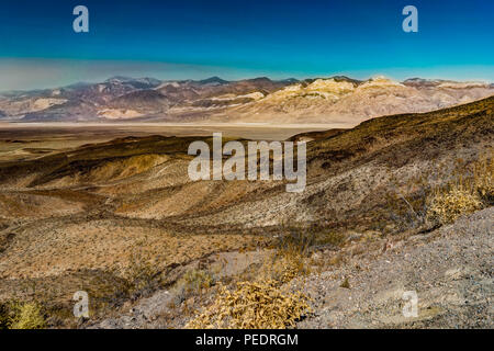 Foto scattata nella Valle della Morte Nationalpark in California e Nevada in Stati Uniti d'America. Foto Stock