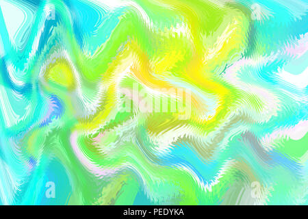 Abstract pastello colorato morbida liscia sfocato sfondo testurizzata off focus tonica in colore verde Foto Stock